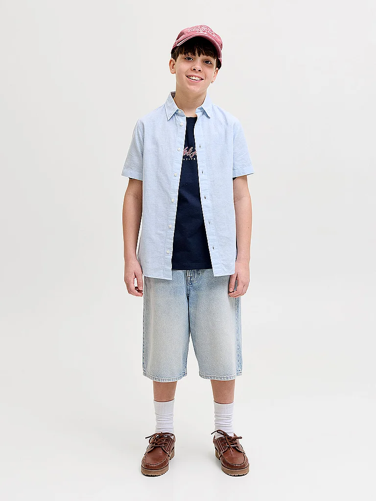 Jack & Jones Iron Original Denim Shorts Blue 10 Years Boys 2